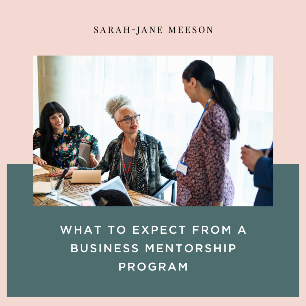 What to Expect from a Business Mentorship Program